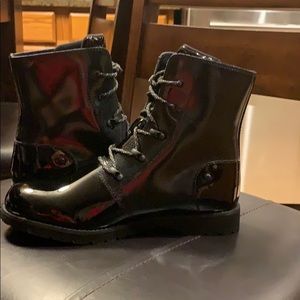 North Face rain boots